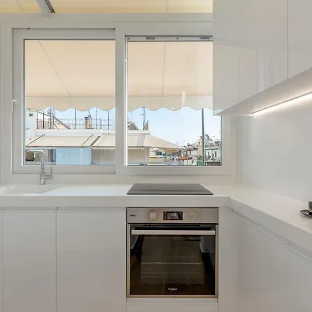 Apartamento Terrace House For Festive Fun Atenas Exterior foto